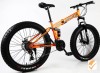 Велосипед внедорожный Fatbike на толстых колесах покрышки 26 x 4. 0